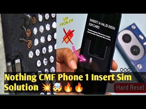 Nothing CMF Phone 1 Insert Sim Baseband unknown 100%Solution