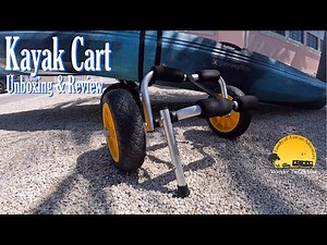 UNBOXING & REVIEW of the Bonnlo Kayak Cart Carrier