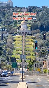 Beautiful Bahai Garden Haifa Israel 🇮🇱 | Visit Israel From Your Home