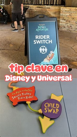 Orejasdeviaje | Luciana Bertolino on Instagram: "✨RIDER SWITCH (en Disney) o CHILD SWAP (en Universal) Te dejo la lista de atracciones que tienen este beneficio: 🙌🏻RIDER SWITCH 🏰Magic Kingdom: The Barnstormer Big Thunder Mountain Railroad Tiana’s Bayou Adventure Seven Dwarfs Mine Train Space Mountain TRON Lightcycle / Run Tomorrowland Indy Speedway 🪐Epcot: Mission: SPACE Soarin’ Around the World Test Track Guardians of the Galaxy: Cosmic Rewind Frozen Ever After 🎡Disney’s Hollywood Studios: