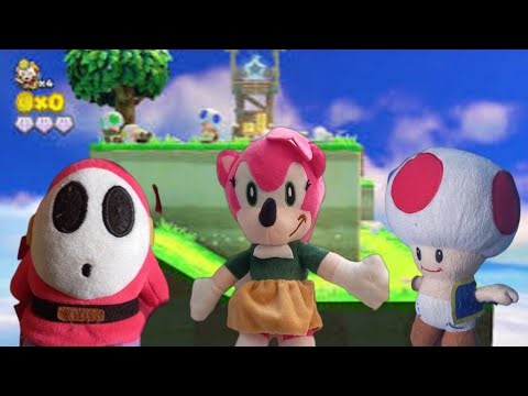 Toad, Amelia and Shy Guy Play Captain Toad Treasure Tracker!