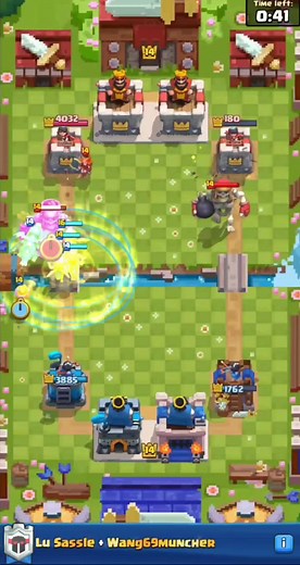 They never die! #battlehealer #clashroyale #2v2clashroyale #wincondition #clashtok #mirror #clash #rolled