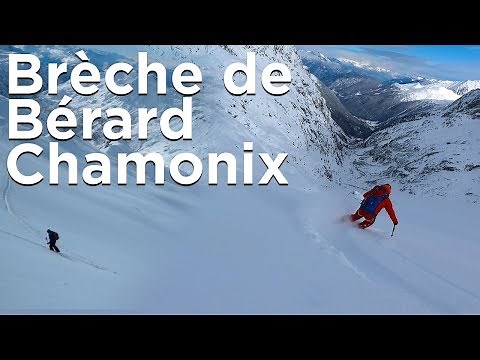 Col des Crochues Brèche de Bérard Vallon de Bérard Aiguilles Rouges Chamonix ski de randonnée