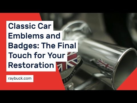 Classic Car Emblems and Badges Explained | Restoration Finishing Details