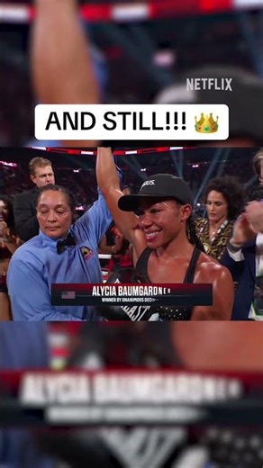 ALYCIA BAUMGARDNER DEFEATS LEILA BEAUDOIN VIA UNANIMOUS DECISION 🥊 #JakeJoshua