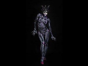 Robot Abby bodypainting by Alex Hansen