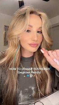 can we pls make hair feathers cool?🪶🪶🤭✨ #hairfeathers #hairfeathersareback #hairfeathertutorial