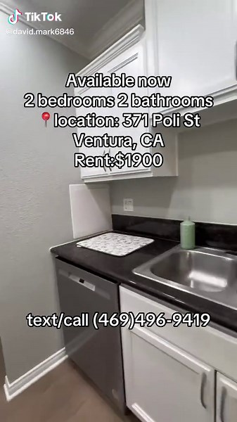 Available now 2 bedrooms 2 bathrooms • location: 371 Poli St Ventura, CA Rent:$1900 For more information text/call (469)496-9419 #venturacalifornia #ventura #venturacounty #venturacalifornia #venturahighway