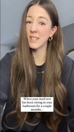 When your stool test has been sitting in your bathroom for a couple months...