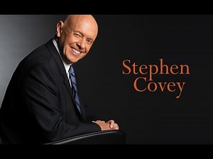 Stephen Covey explaining the charactor ethic and the personality ethic