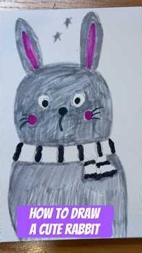 How to Draw a Cute Bunny 🐰 | Easy Drawing for Kids | Step-by-Step