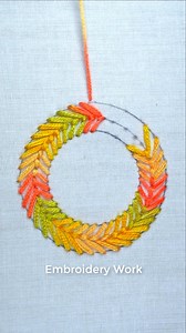172K views · 1.4K reactions | 勺Collerfull circle stitch hand embroidery pattern勺 #fbreels2025ツ #fbyシvideo #reelsfypシ #fypageシ #fypシ #stitch #fyp #handmede #fb #satisfying #embroidery #handmede #follower #love #tutorial | Embroidery Work | Facebook