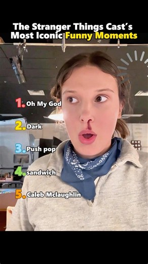 The Stranger Things Cast's Most Iconic Funny Moments#foryou #funny #youtubeshorts