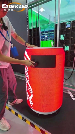 Wheels included. Plug and play. Move this can anywhere. #eagerled #leddisplay #ledscreen #ledwall