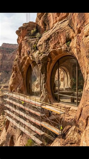 The Ultimate Cliff House: Living Inside a Mountain