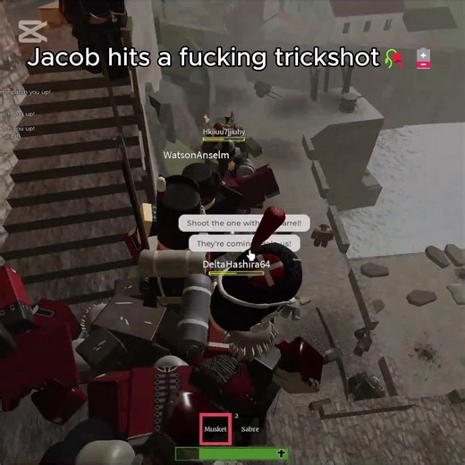 gnb content ❤️‍🩹❤️‍🩹#roblox #robloxedit #gutsandblackpowderroblox #gnb #fyp #trickshot