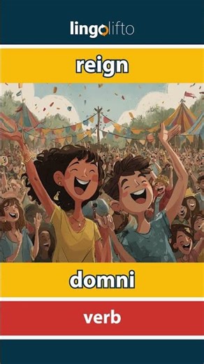 🇬🇧🇷🇴 reign - domni : learn English : să învățăm engleza : vocabulary builder
