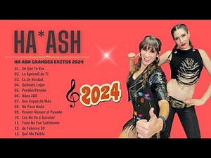 Lo Aprendí de Ti - Ha Ash Mix 2024 - Ha Ash ÉXITOS Sus Mejores Canciones
