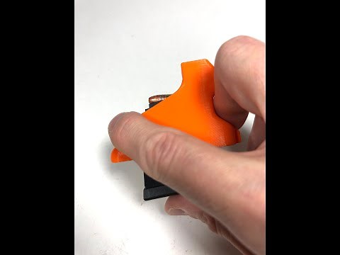 CZ 457/512/455/453/452 Speedloader - 5 round .22LR mag loading - 1st method