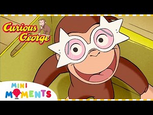 Mysterious Noises Coming From The Spooky Basement! 👻 | Curious George | Mini Moments