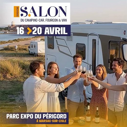 Salon du camping-car de Dordogne en avril 2026
