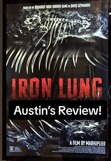 Here’s Austin’s quick review of Iron Lung! ⏩ - @Austin @markiplier - Check out our friends @DUBBY ENERGY for your energy and electrolyte fix! Use code ‘COMICTOPIC’ for 10% off! ⚡️ - #markiplier #ironlung #movie #moviereview #review