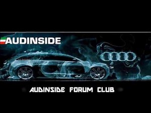 Removing the Audi A4 interior rear-view mirror