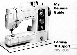 Bernina Sport 801 802 803 Handleiding naaimachine pdf-download Vintage pdf Download vintage pdf Download gebruikershandleiding - volledige gebruikershandleiding - Etsy België