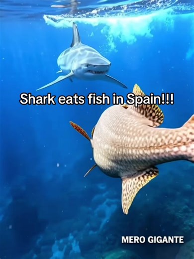 Shark Eats Fish in Spain: A Stunning Underwater Encounter