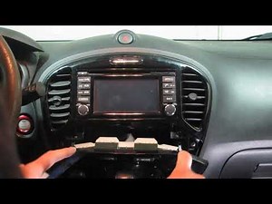 How to disassemble the car stereo of a Nissan Juke
