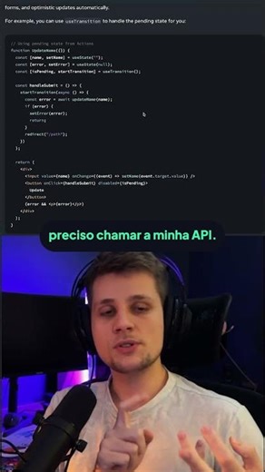 Aprenda Server Actions em 1 minuto