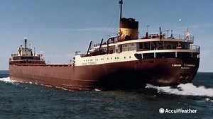 On Nov. 10, 1975, the Edmund Fitzgerald sank amid a violent storm on Lake Superior. But the exact cause remains a mystery to this day. Read the whole story: https://bit.ly/38w0Kbd | AccuWeather