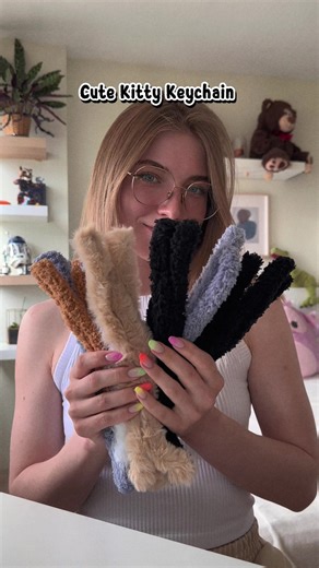 The Cutest Kitty Keychain DIY Project