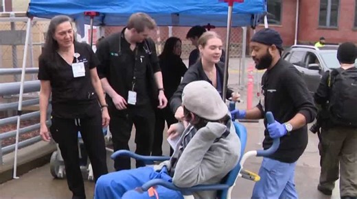 Allegheny General Hospital conducts ER drill ahead of NFL draft