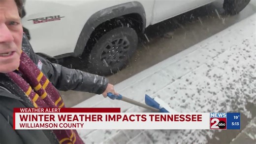 Winter weather impacts in Franklin