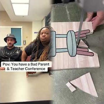 Pov you have a bad parent and teacher conference#funny