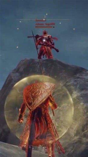 How dare you use my own build against me! #eldenring #badredman #gaming #reels #shorts #lol