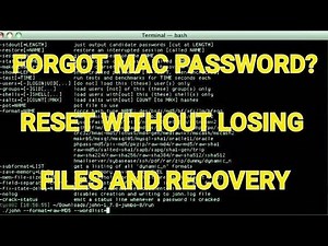 How to Reset Your Mac Password Without Losing Everything
