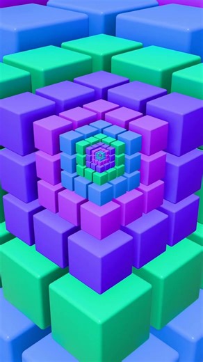 Infinite Cube Vertex #cube #shorts