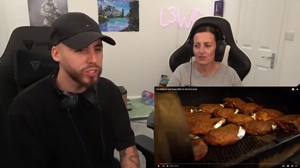 British Mum Reacts to Brits try real Texas BBQ for the first time in America!