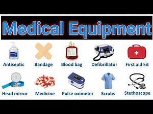 Basic Medical Equipments With Names & Their Uses #medical