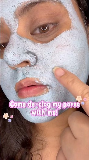 Let’s De-Clog My Pores Together! 🫧✨ Blackhead Removal Routine