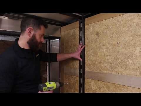 How to Install E-Track Rails - Vertical Black