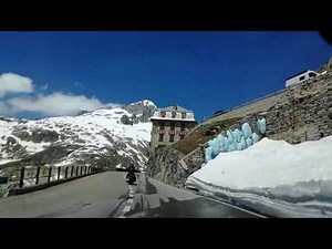 スイス ドライブ フルカ峠 登り