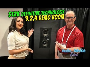 AMAZING $12k 7.2.4 Definitive Technology In-Wall Demo Experience!