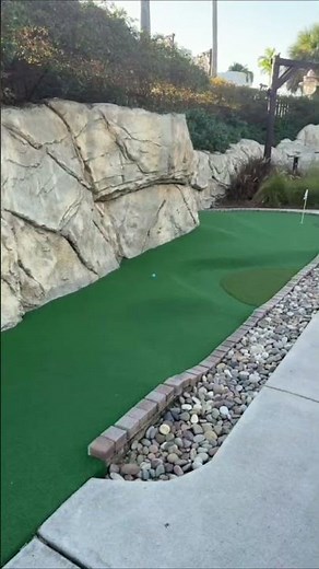 Mini Golf Course: Epic Hole Design in Action #shorts