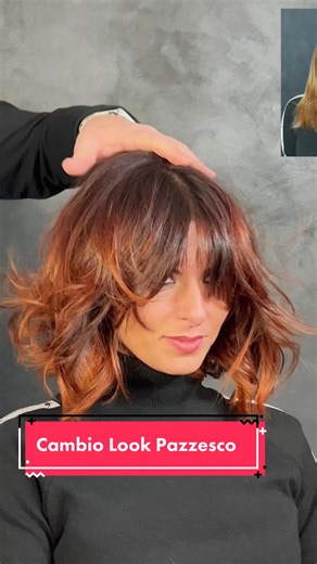 Taglio Bob con Color Cioccolato e Sfumature Rame