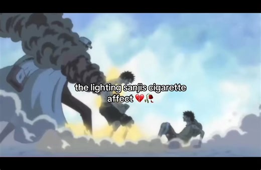 Sanji's Cigarette Lighting Scene Explained