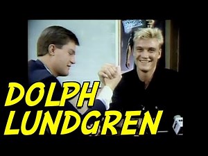 Dolph Lundgren Arm-wrestling Reporter (1988) | Maximum Potential Tour Throwback