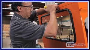 Trim-Lok EPDM Dense Rubber Window Locking Gasket/Weather Stripping Window Seal